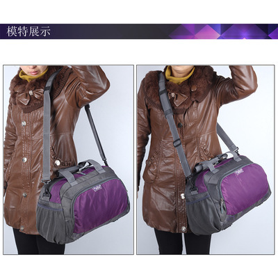 圣喜路新款炫彩旅行包 時(shí)尚單肩斜跨，定制代理雙贏之選